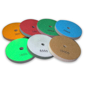 4-inch concrete terrazzo hardened floor sponge polishing pad