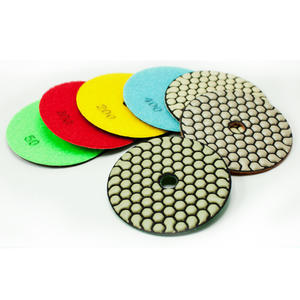 Soft grinding disc 4-inch dry polishing pad dry grinding pad angle grinder polishing disc wall grinding disc